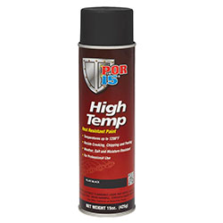 HIGH TEMP FLAT BLACK - SPRAY